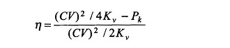 Perdita ed efficienza del motore CC